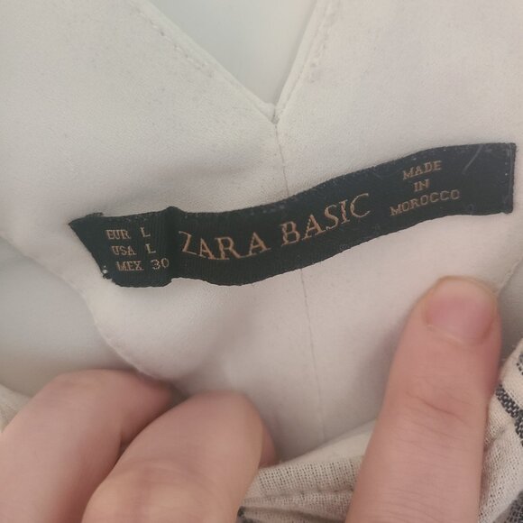 Linen Striped Mini Dress - Picture 5 of 5